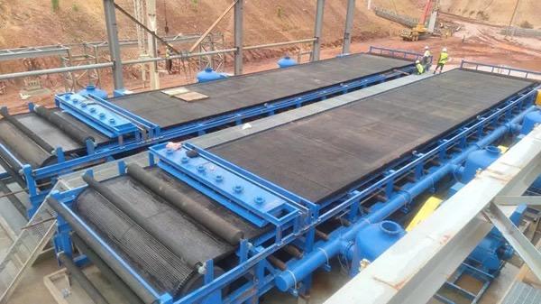 Vacuum Belt Filter Installed Well in Sierra Leone