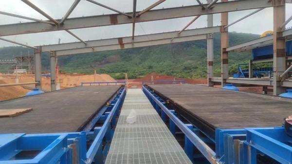 Vacuum Belt Filter Installed Well in Sierra Leone