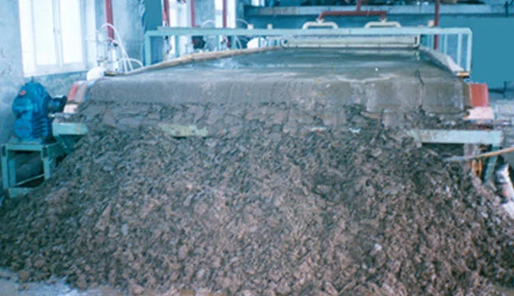 Using Site of PBF Horizontal Vacuum Tray Belt Filter