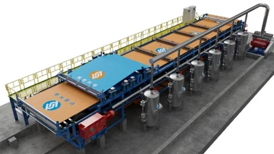 پالایۀ کمربند فشار فشار LDZ خروجی